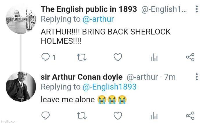 Top 10 canon events | image tagged in sherlock,sherlock holmes | made w/ Imgflip meme maker