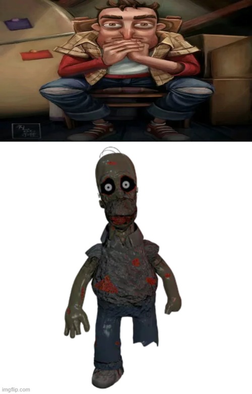 lol the neighbor says hello today but he forgot of neighborbound domer | made w/ Imgflip meme maker