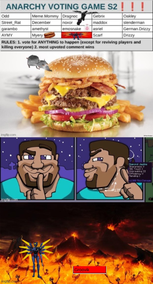 when u die you now go to hell, where v1 will kill u in an infinite loop | image tagged in hell | made w/ Imgflip meme maker