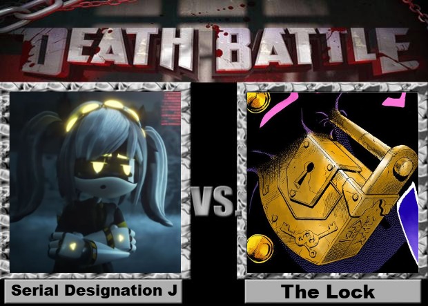 Serial Designation J vs The Lock | Serial Designation J; The Lock | image tagged in death battle | made w/ Imgflip meme maker