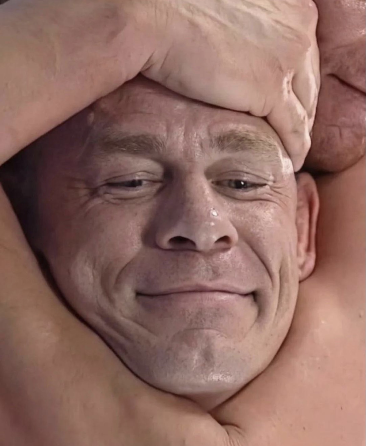 Cena Smile Blank Meme Template