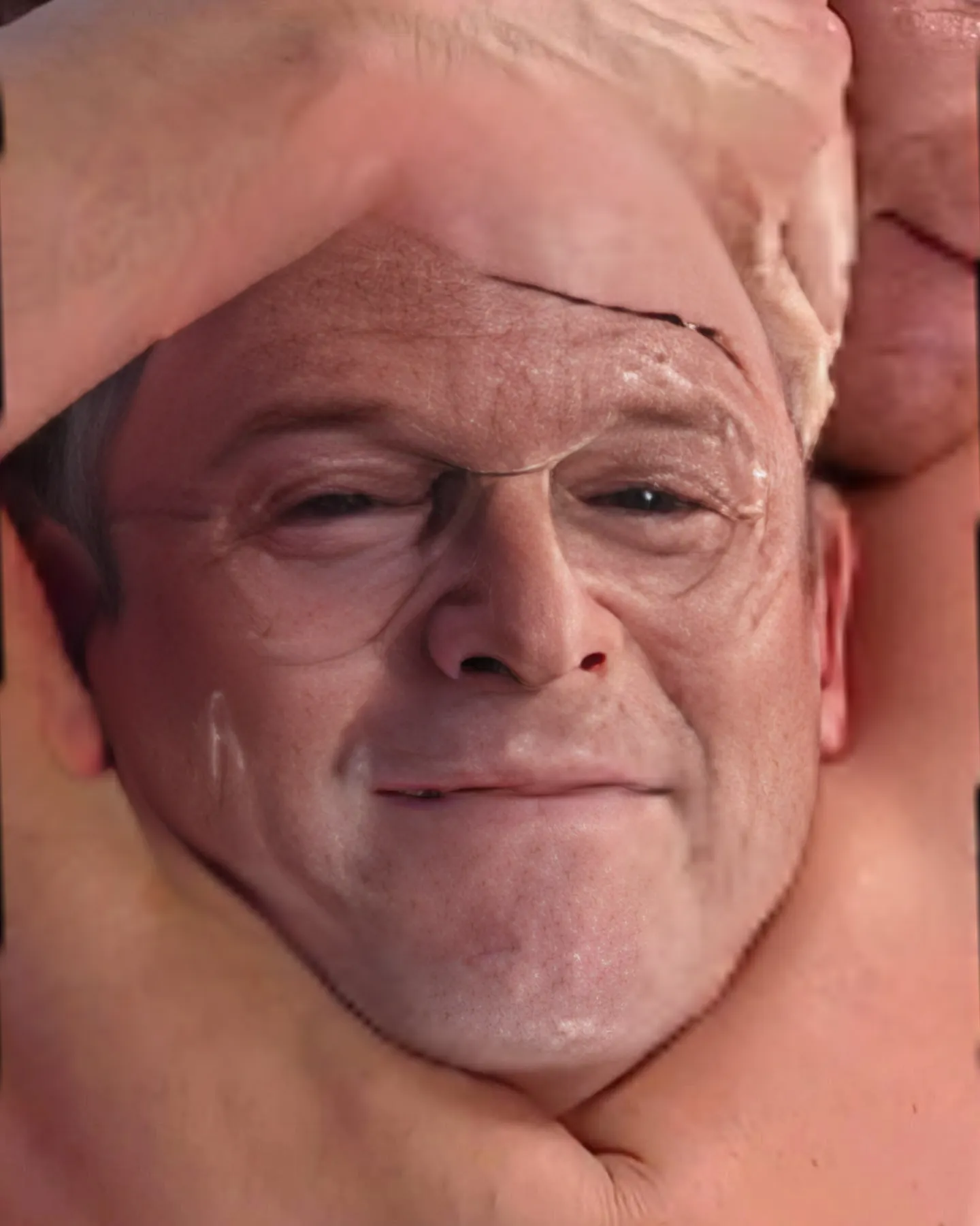 George taps Blank Meme Template