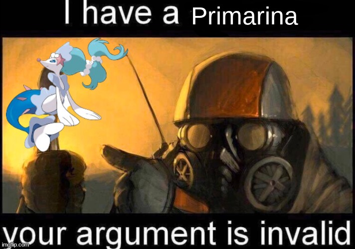 I have a spoon | Primarina | image tagged in i have a spoon | made w/ Imgflip meme maker