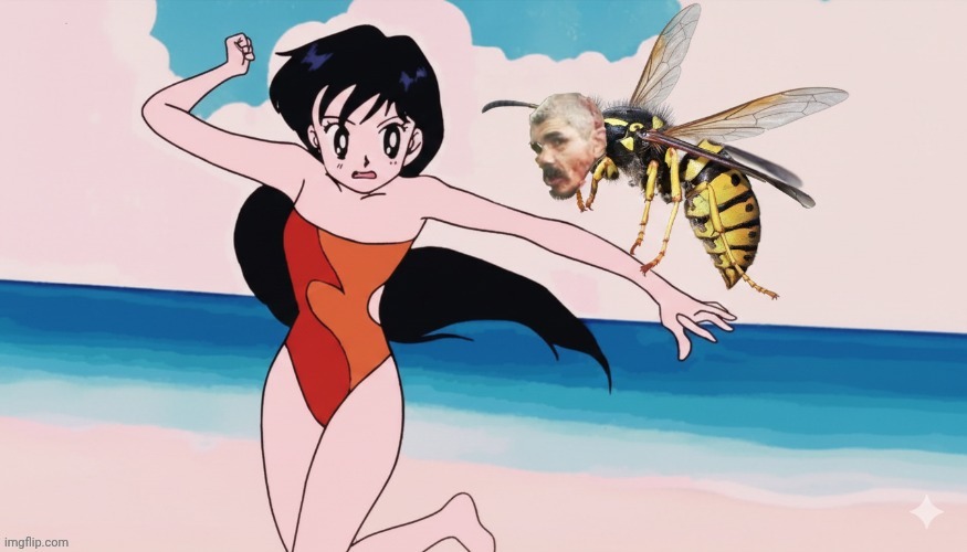 Micky T wasp | image tagged in funny | made w/ Imgflip meme maker