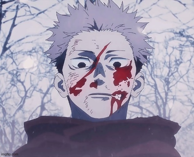 image tagged in yuji itadori | made w/ Imgflip meme maker