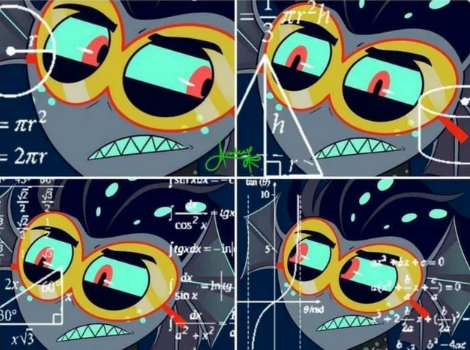 Baxter calculating Blank Meme Template