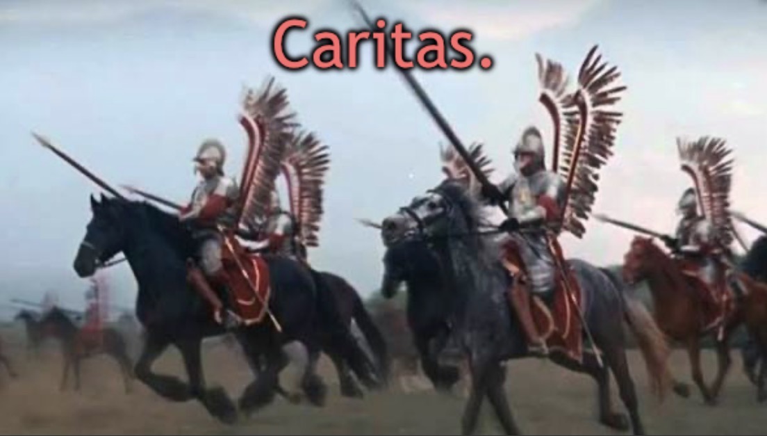 High Quality Caritas announcement template Blank Meme Template