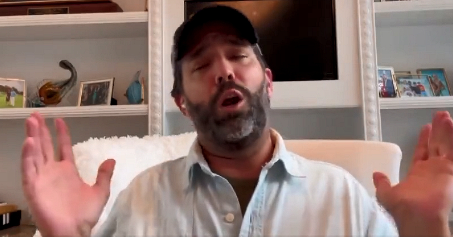 Donald Trump Jr. appointed our next president while high Blank Meme Template