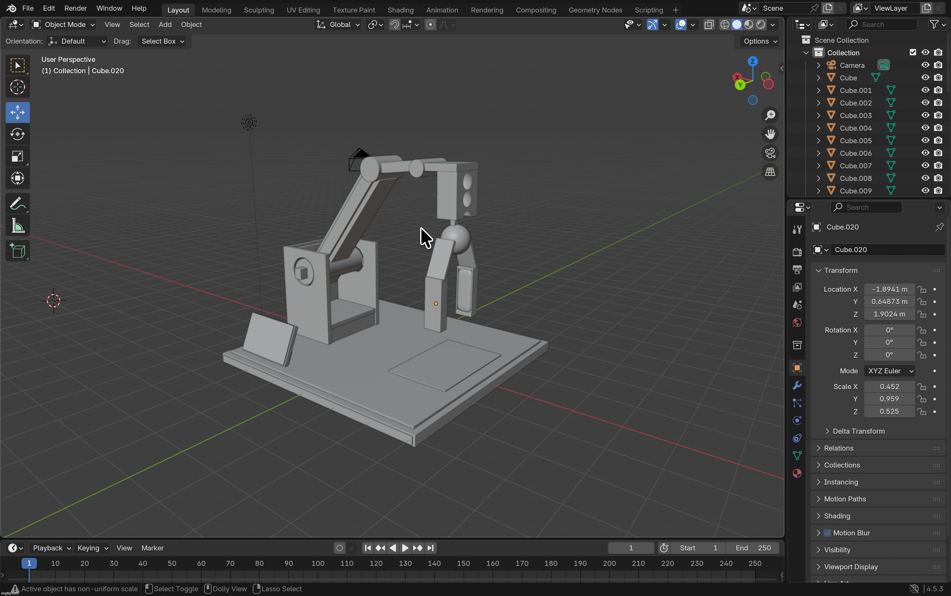Peak jobless activity? | image tagged in meme,s,3d,blender,robot arm,not complete yet | made w/ Imgflip meme maker