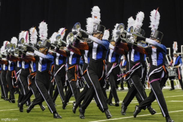 Marching Band | image tagged in marching band | made w/ Imgflip meme maker