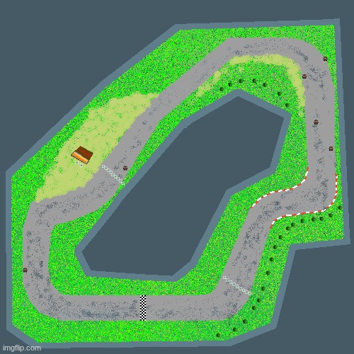 mario kart track i made, link in comments | made w/ Imgflip meme maker