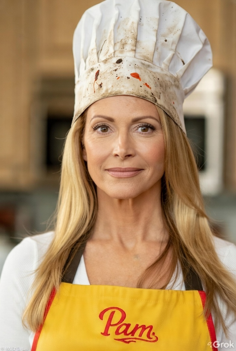 PAM BONDI CANT COOK Blank Meme Template