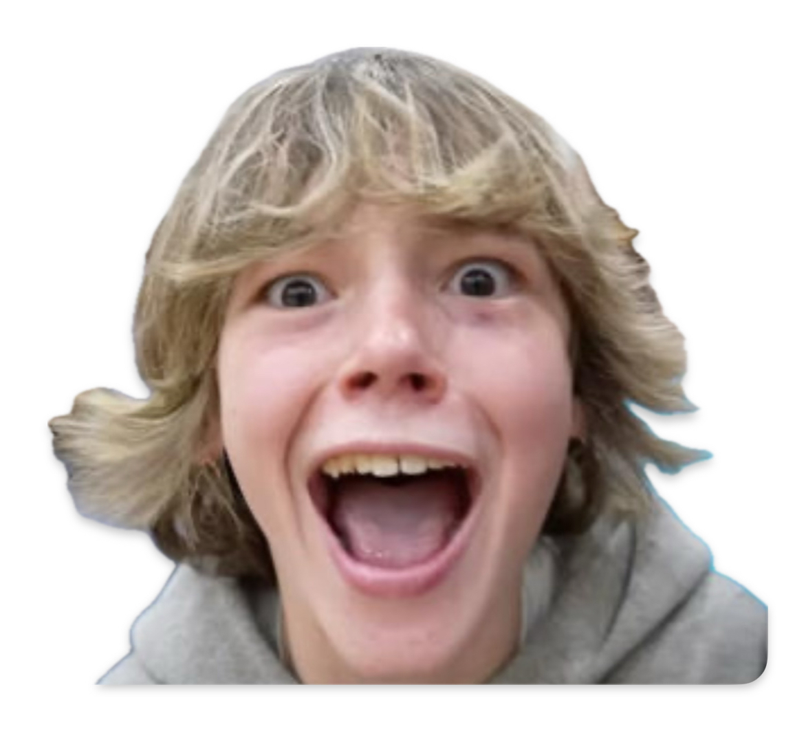 67 Kid Blank Meme Template