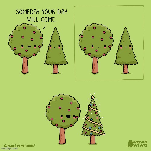 image tagged in trees,apple tree,pine tree,christmas,tree,christmas tree | made w/ Imgflip meme maker