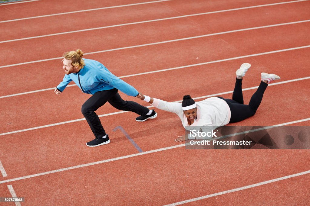 Running to the finish line Blank Meme Template