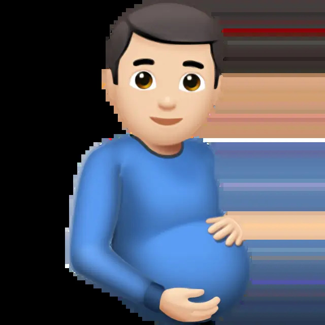 Pregnant boy Blank Meme Template