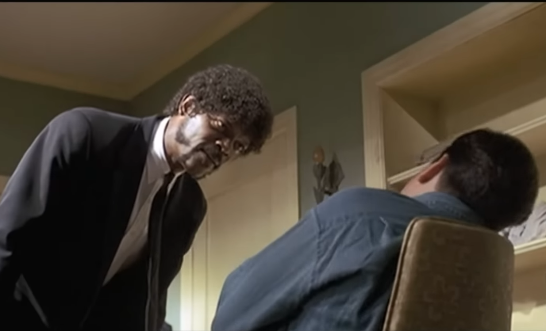Yes you did Brett pulp fiction Blank Meme Template