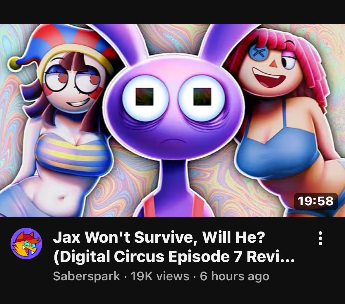 FunnyBunnyDoll Sus Thumbnail Blank Meme Template