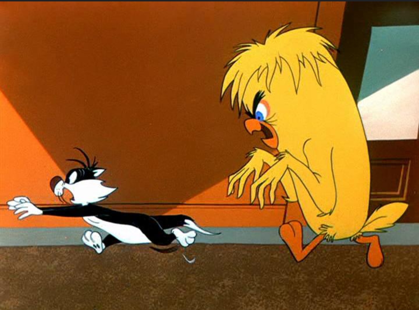 Tweety monster Blank Meme Template