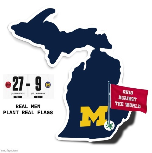 381 days since Michigan has beaten Ohio State | image tagged in memes,college football,ohio state michigan 2025 meme,nfl memes,sports,michigan sucks | made w/ Imgflip meme maker