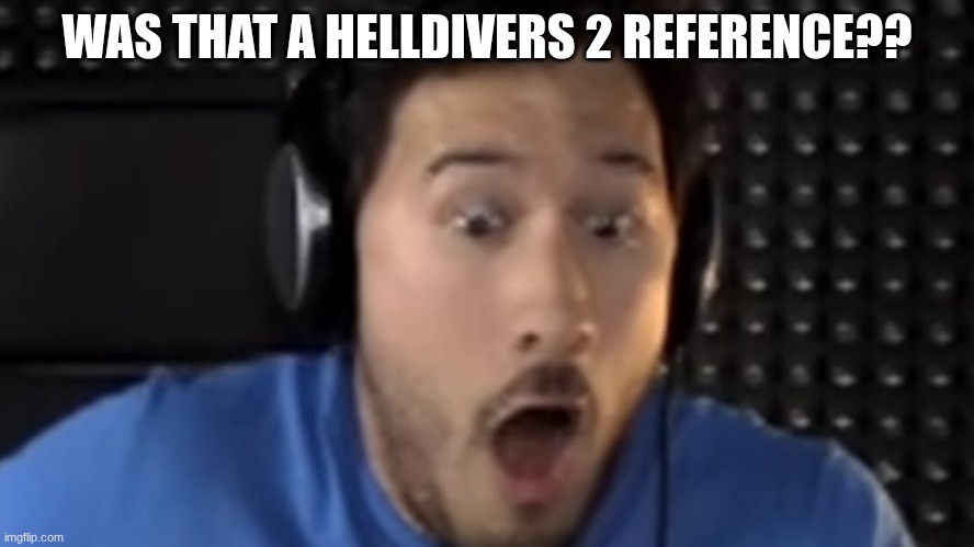 Was That the Bite of '87? | WAS THAT A HELLDIVERS 2 REFERENCE?? | image tagged in was that the bite of '87 | made w/ Imgflip meme maker