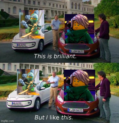 I remember peak Ninjago. | image tagged in this is brilliant but i like this | made w/ Imgflip meme maker
