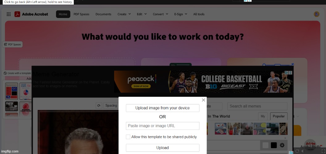 NOT AGAIN BRO OMG | image tagged in why | made w/ Imgflip meme maker