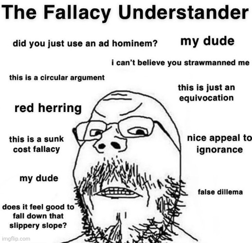 Fallacies | made w/ Imgflip meme maker