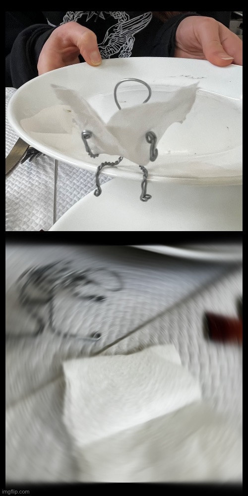 Gideon Genial reading a bad news in the paper Blank Meme Template