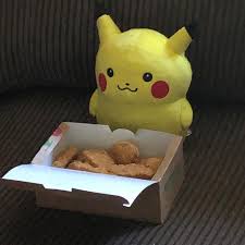 Pikachu Chicken nuggets Blank Meme Template