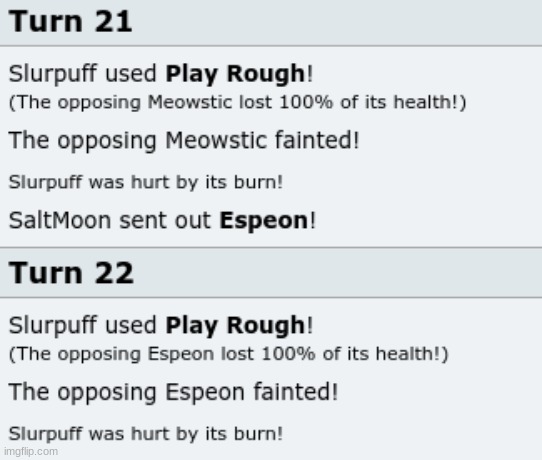 burned slurpuff <3 | made w/ Imgflip meme maker