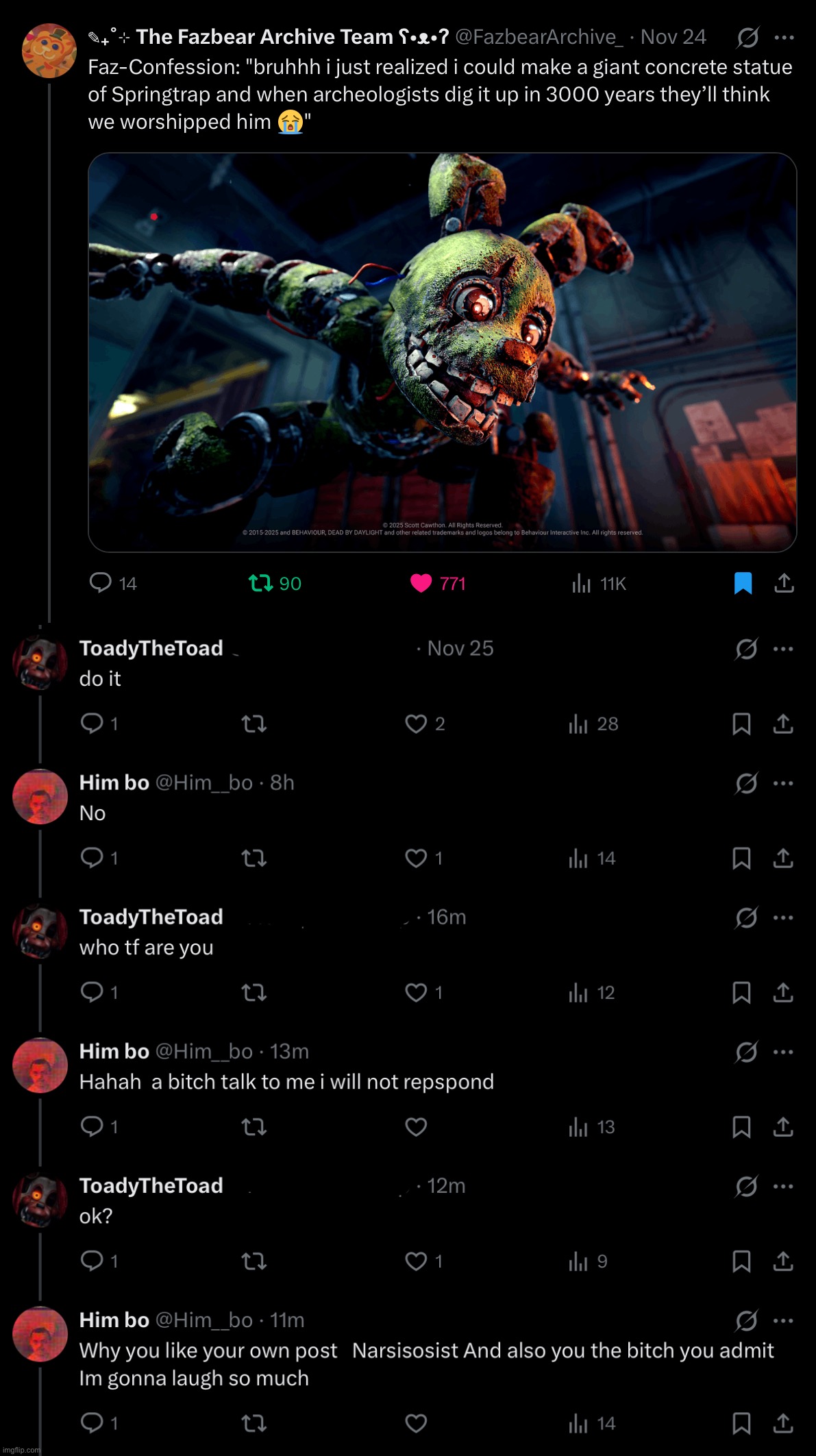 how the hell did he find my twitter | made w/ Imgflip meme maker