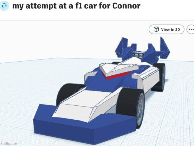idk f1 cars tbh | made w/ Imgflip meme maker