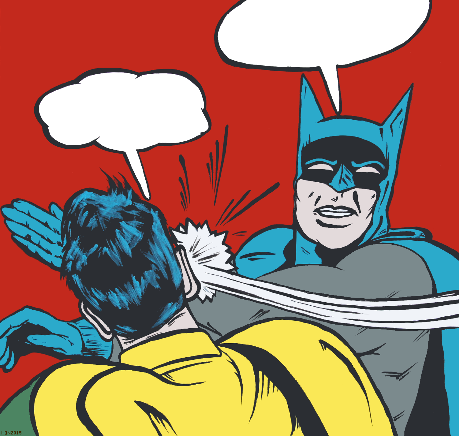 Batman and Robin Blank Meme Template