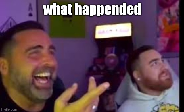 Los laughing (made by Bigjim998 copyright reserved) | what happended | image tagged in los laughing made by bigjim998 copyright reserved | made w/ Imgflip meme maker