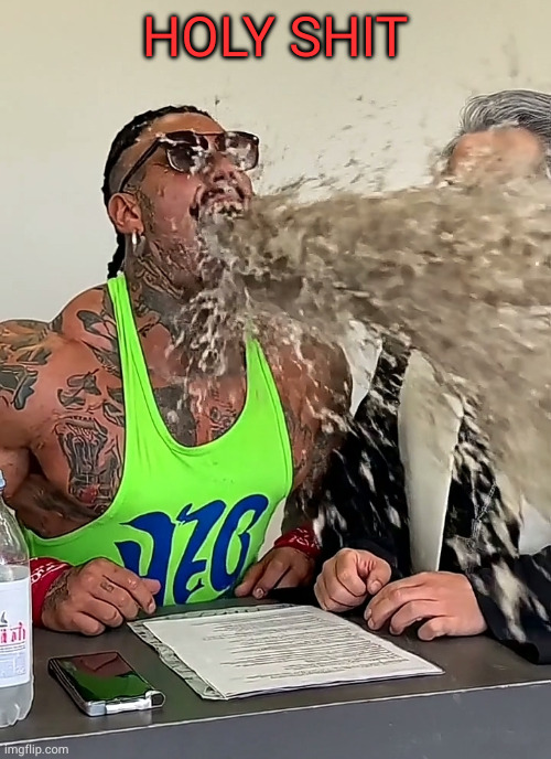 Possessed Eros Luxor AI | HOLY SHIT | image tagged in possessed eros luxor ai | made w/ Imgflip meme maker