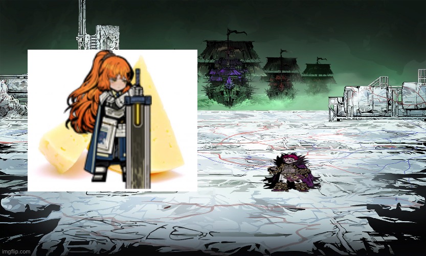 Zwei Ismael Cheesing Ricardo | image tagged in limbus company,project moon | made w/ Imgflip meme maker