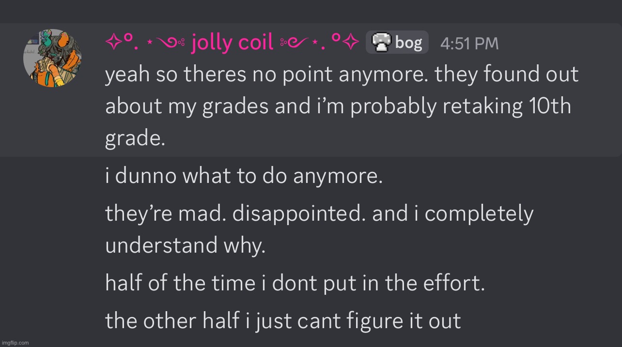 probably my last week on here if they dont decide to punish me during break (next week). i hate myself a lot more now for this. | made w/ Imgflip meme maker