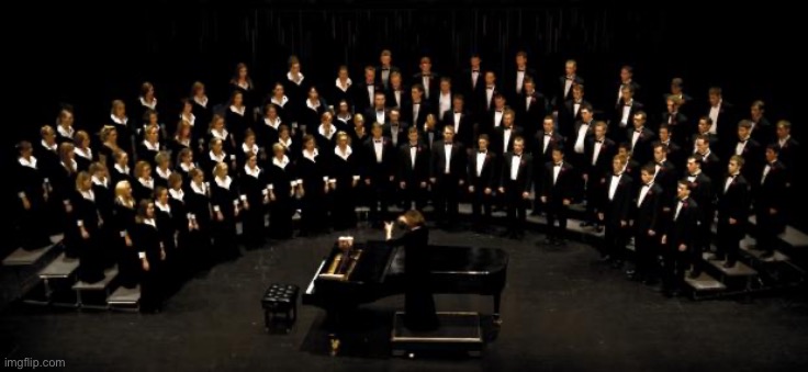 Choir | image tagged in choir | made w/ Imgflip meme maker