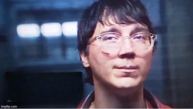 Does He Know Template | image tagged in does he know template | made w/ Imgflip meme maker