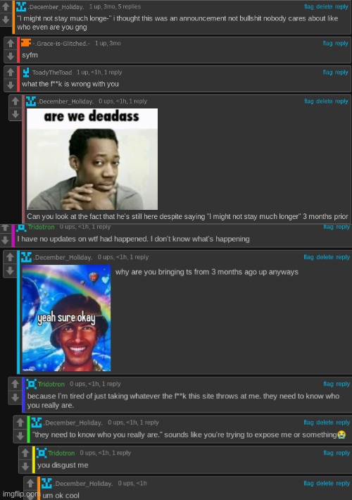 what is this guys deal | made w/ Imgflip meme maker