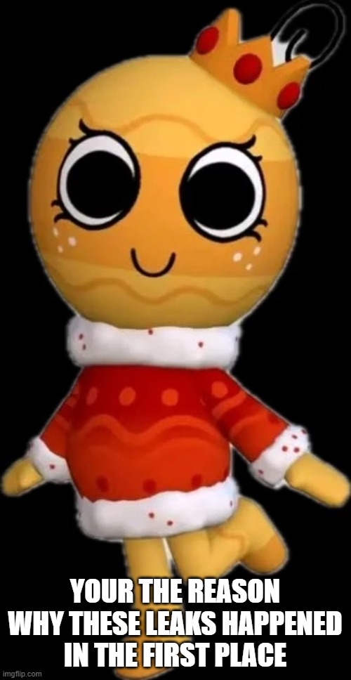 YOUR THE REASON WHY THESE LEAKS HAPPENED IN THE FIRST PLACE | made w/ Imgflip meme maker