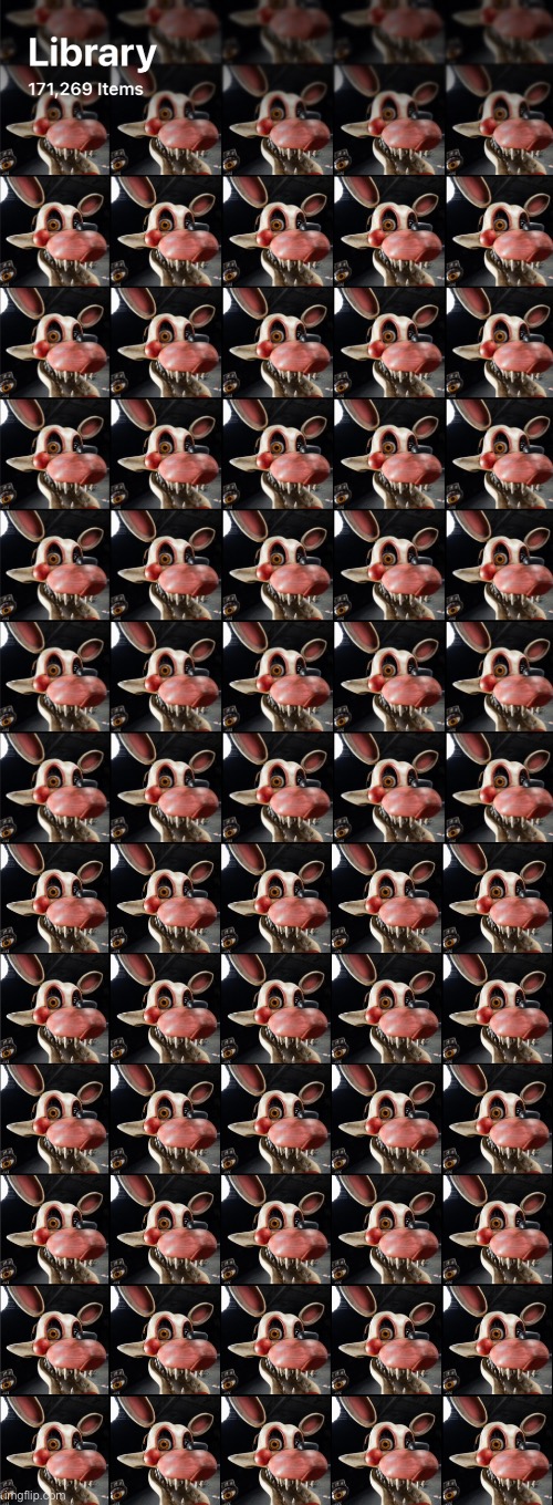 i think i like mangle | made w/ Imgflip meme maker