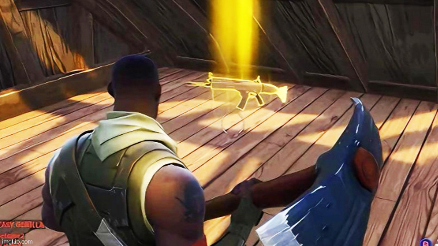 Fortnite gold scar | image tagged in fortnite gold scar | made w/ Imgflip meme maker