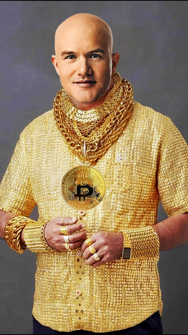 High Quality Brian Armstrong I’m in for the tech Blank Meme Template