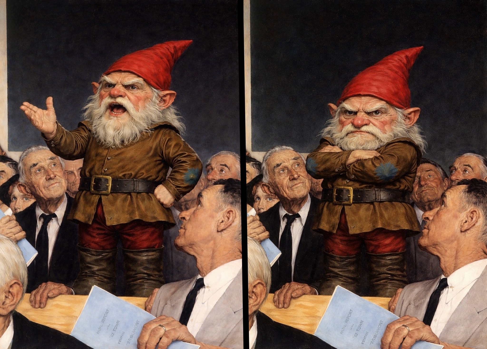 End of discussion Blank Meme Template