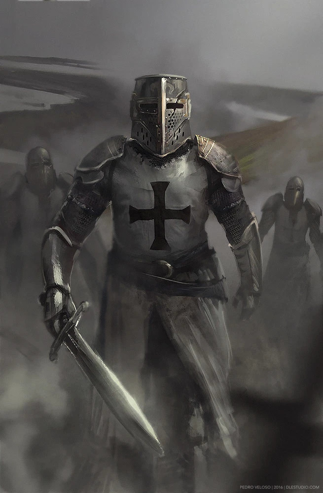 Templar Knight Blank Meme Template