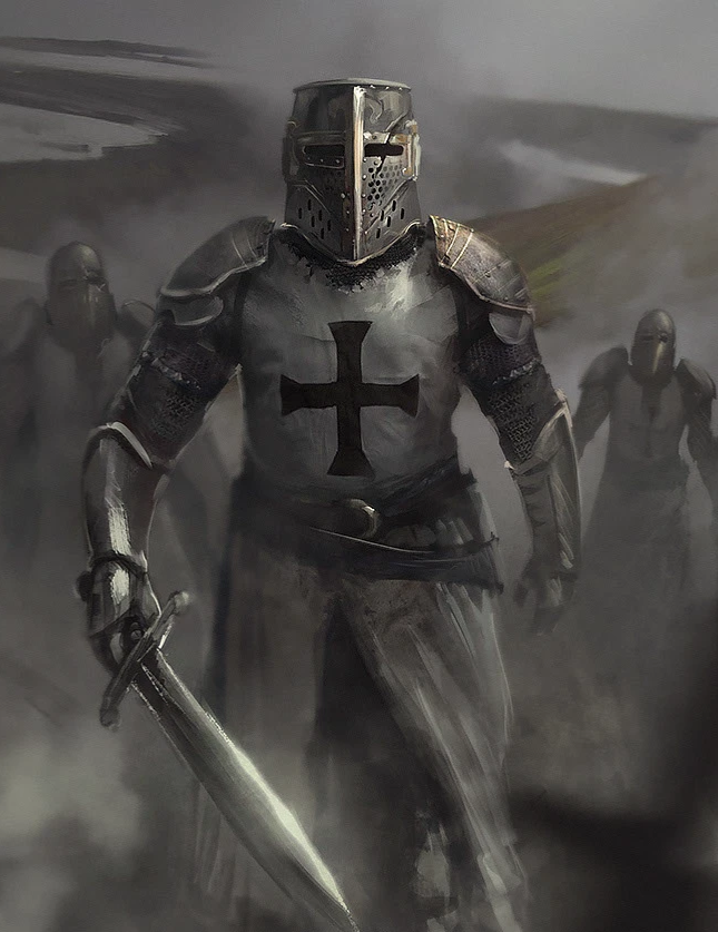 Templar Knight Blank Meme Template