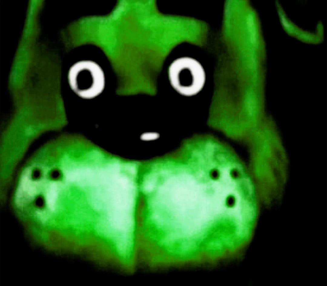 High Quality green freddy Blank Meme Template