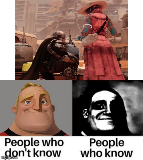 People who don't know, people who know (Remastered) | image tagged in people who don't know people who know remastered | made w/ Imgflip meme maker
